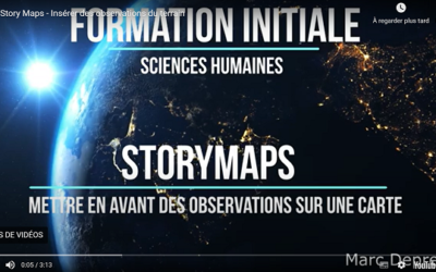 AI – Ajouter une carte dans StoryMaps