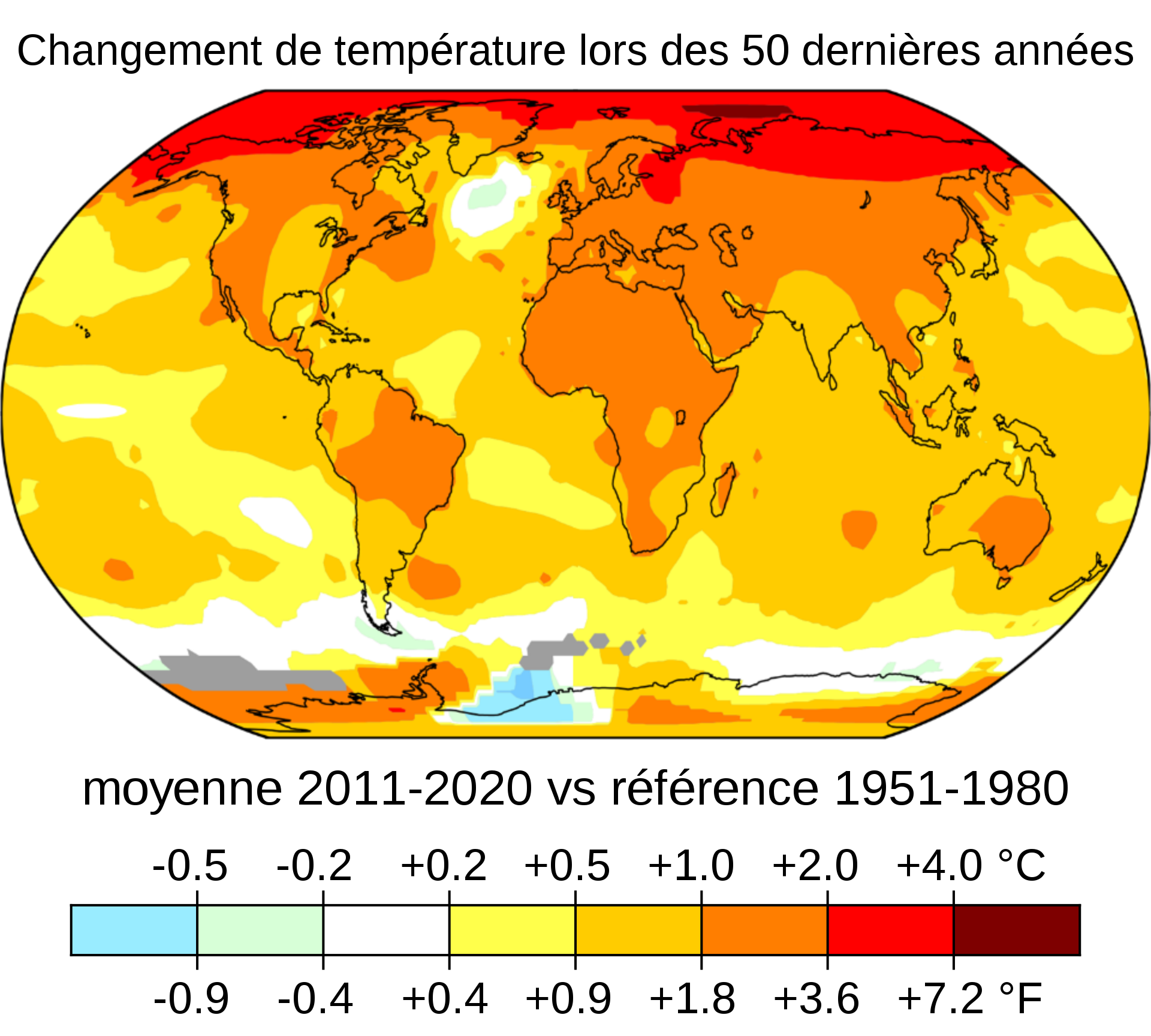 Le réchauffement climatique Faits en cartes et graphiques prof scienceshumaines