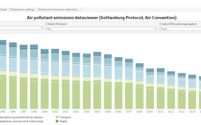 Air polluant emissions data viewer