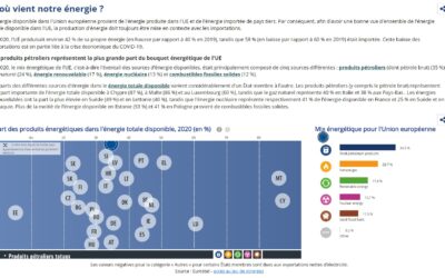 Les types d’énergie consommés en Europe