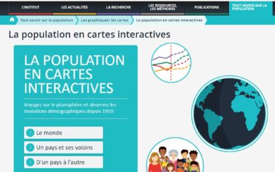 La population en cartes interactives – Institut National d’Etudes Démographiques