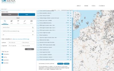 IRENA – Global atlas for renewable energy