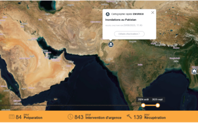 Service de gestion des urgences – Copernicus